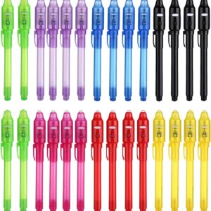 Ink Pen 28Pcs with UV Light Magic Marker